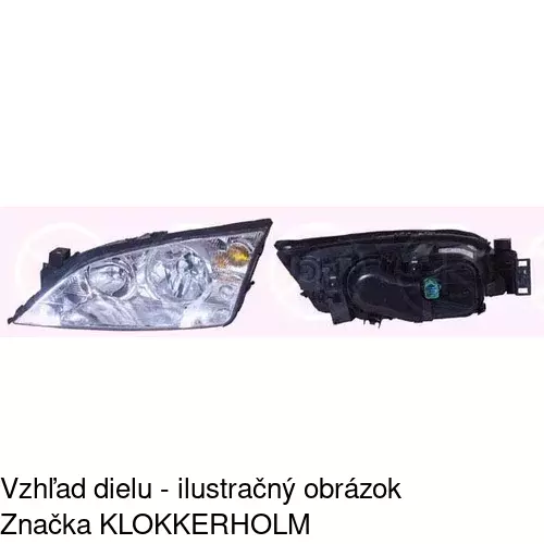 Hlavný reflektor 3218092E /POLCAR/ - obr. 3