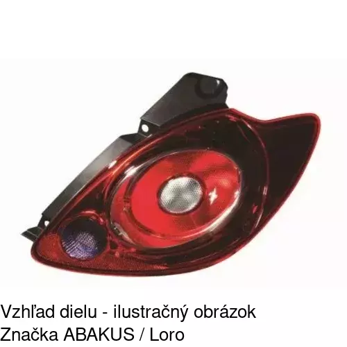 Zadné svetlo 323388-U /POLCAR/ - obr. 2