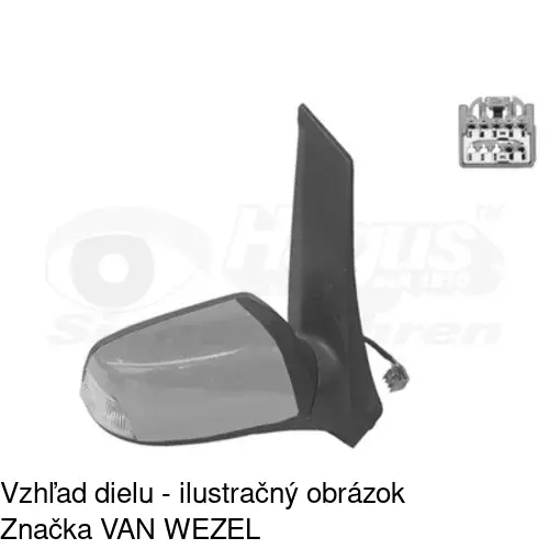 Rám vonkajšieho zrkadla 323557PE /POLCAR/ - obr. 5
