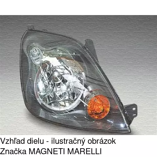 Hlavný reflektor 323710-E /POLCAR/ - obr. 3