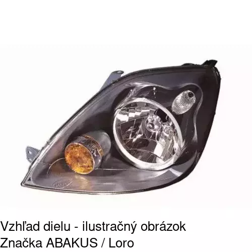 Hlavný reflektor 323710-E /POLCAR/ - obr. 4