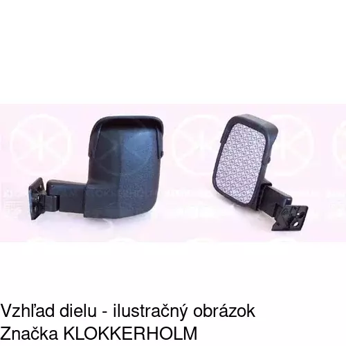 Vonkajšie zrkadlo 324551-E /POLCAR/ - obr. 1