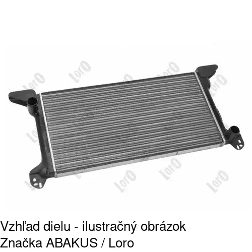 Chladiče vody 324608A1 /POLCAR/ - obr. 3