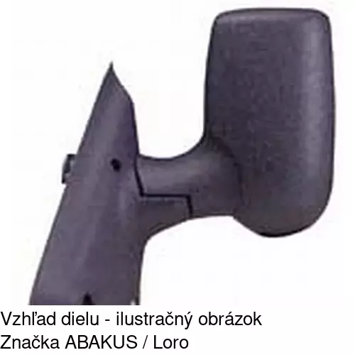 Vonkajšie zrkadlo 324751-M /POLCAR/ - obr. 3