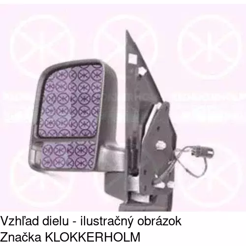Vonkajšie zrkadlo 3256514M /POLCAR/ - obr. 3
