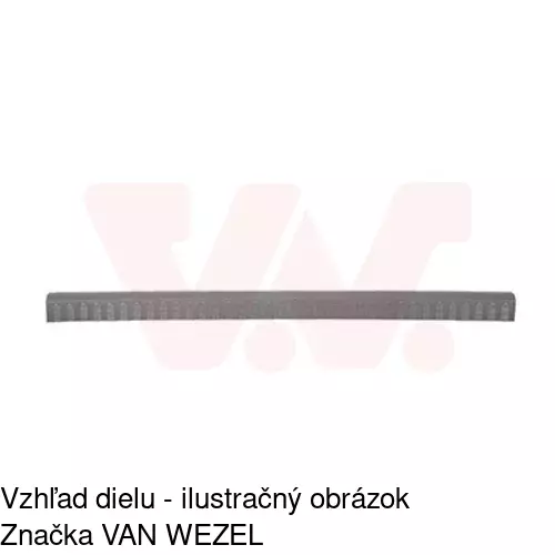 Lišta nárazníka 325696-2 /POLCAR/ - obr. 1