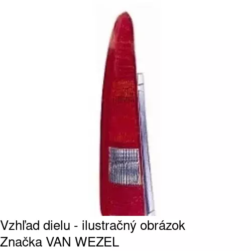 Zadné svetlo 325887-T /POLCAR/ - obr. 2