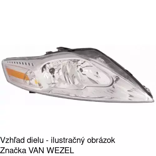 Hlavný reflektor 32D110-T /POLCAR/ - obr. 3
