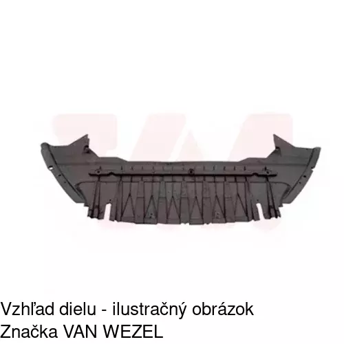 Dolný kryt nárazníka 32D1345Q /POLCAR/ - obr. 1