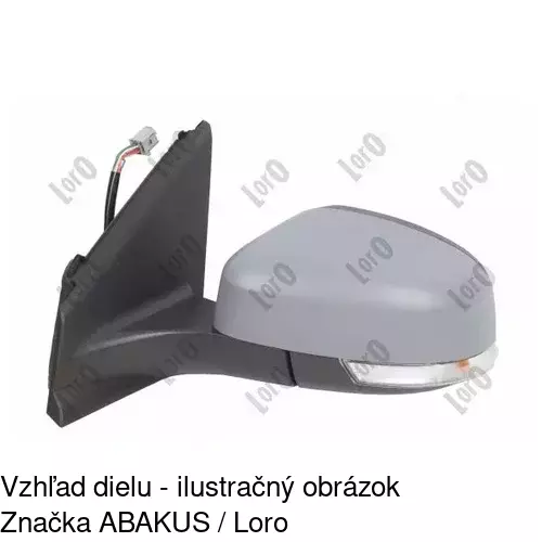 Vonkajšie zrkadlo 32D1515E /POLCAR/ - obr. 2