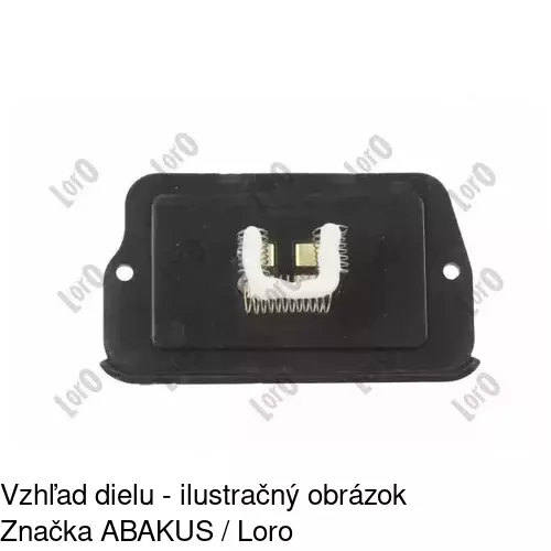 Ovládače klimatizácie 3809KST-1 /POLCAR/ - obr. 1