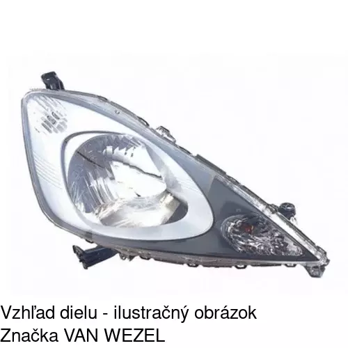Hlavný reflektor 3837100E /POLCAR/ - obr. 3