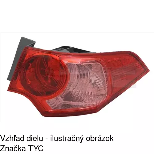 Zadné svetlo POLCAR 38D187-E