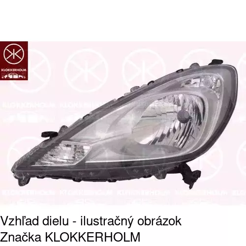 Hlavný reflektor 38L1100E /POLCAR/ - obr. 2