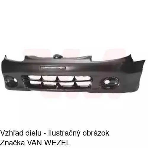 Predný nárazník 400607-1 /POLCAR/ - obr. 1