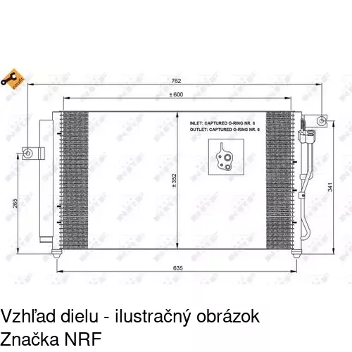 Chladiče klimatizácie POLCAR 4009K8C1S