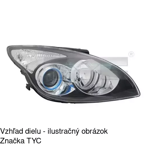 Hlavný reflektor POLCAR 4015093E