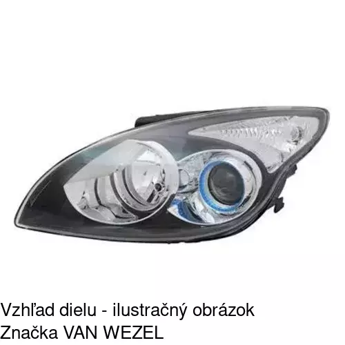Hlavný reflektor 4015095E /POLCAR/ - obr. 4