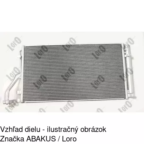 Chladiče klimatizácie 4027K8C1 /POLCAR/ - obr. 1