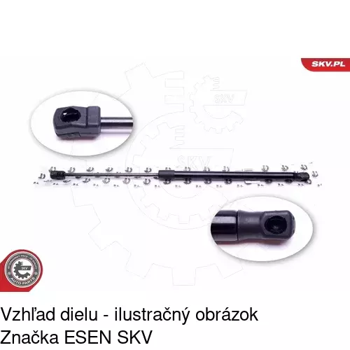 Plynová pružina POLCAR 4047AB