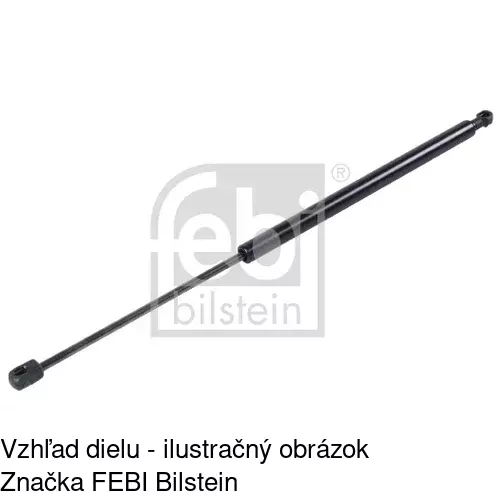 Plynová pružina 4050AB1D /POLCAR/ - obr. 1