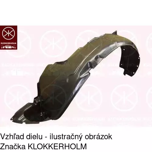 Podblatník (plast) POLCAR 4051FP2T