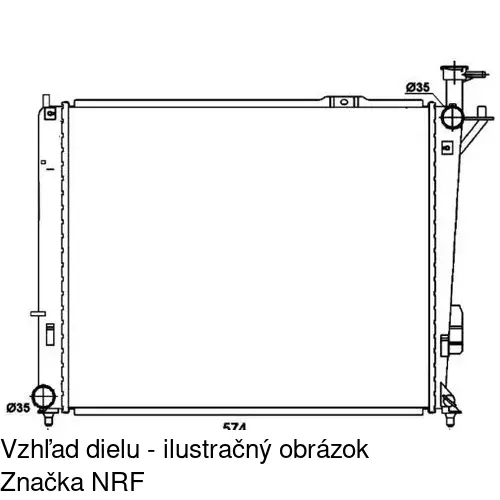 Chladiče vody POLCAR 4052082K