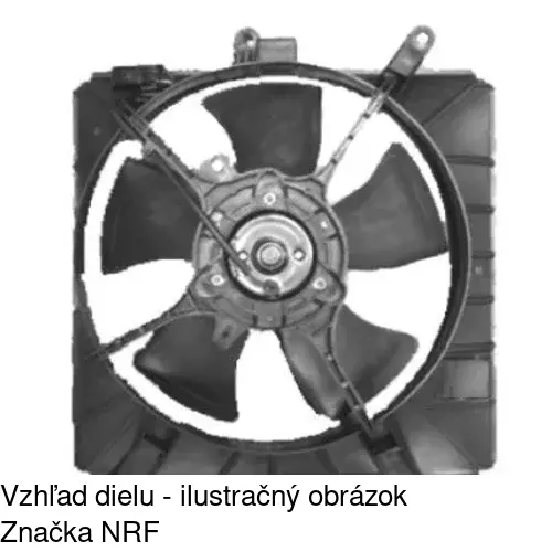 Ventilátory chladičov POLCAR 411523W1X