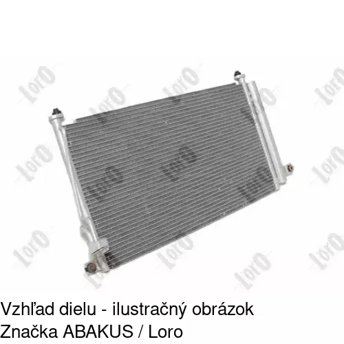 Chladiče klimatizácie 4117K8C1S /POLCAR/ - obr. 1