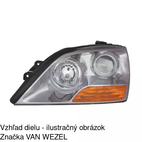 Hlavný reflektor 417109-E /POLCAR/ - obr. 4