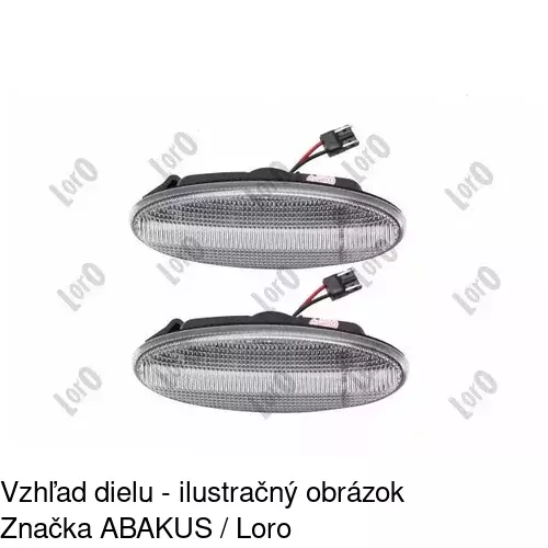 Bočná smerovka POLCAR 4516197E