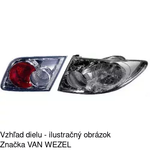 Zadné svetlo 4519882E /POLCAR/ - obr. 1