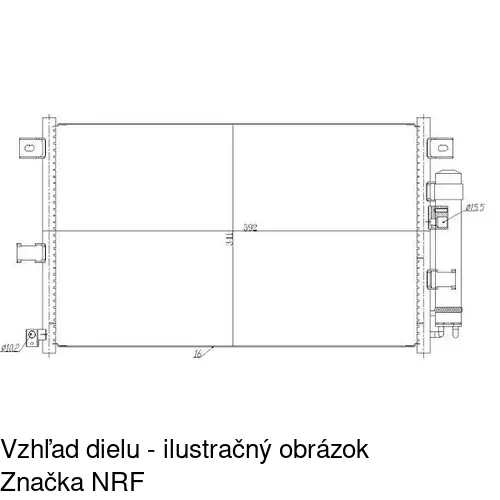 Chladiče klimatizácie POLCAR 4526K81K