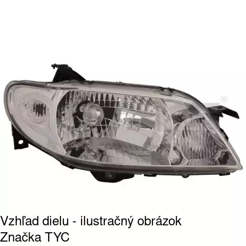 Hlavný reflektor POLCAR 4540091E
