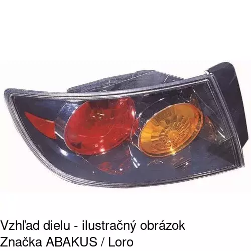 Zadné svetlo 4541884E /POLCAR/ - obr. 1