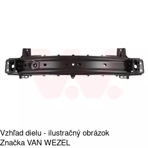 Výstuha nárazníka 454207-3 /POLCAR/ - obr. 1