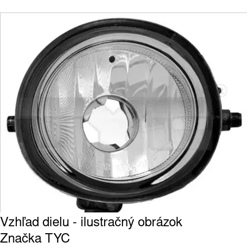 Hmlové svetlo - predné 4550290E /POLCAR/ - obr. 1