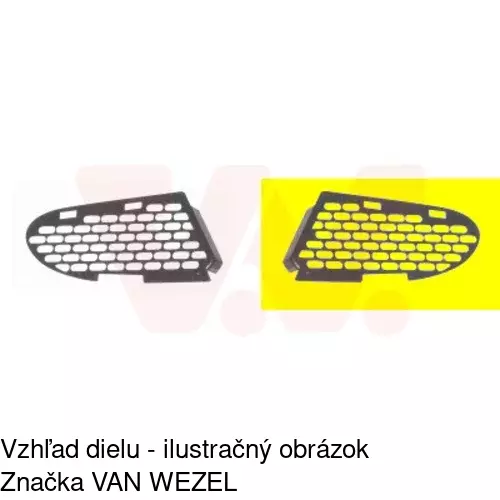 Kryt v nárazníku 500227-3 /POLCAR/
