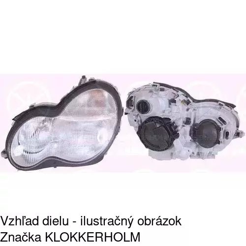 Hlavný reflektor POLCAR 5003091U