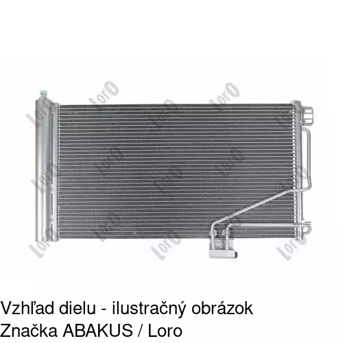 Chladiče klimatizácie 5003K8C2S /POLCAR/ - obr. 3