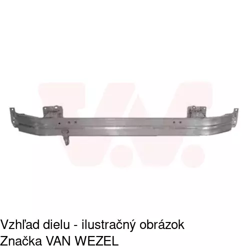 Výstuha nárazníka 500507-3 /POLCAR/