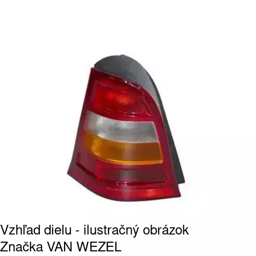 Zadné svetlo 5005870E /POLCAR/ - obr. 3