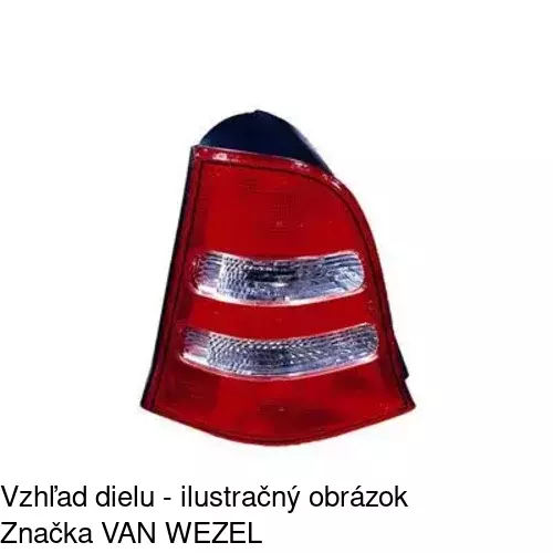 Zadné svetlo 5005873E /POLCAR/ - obr. 2