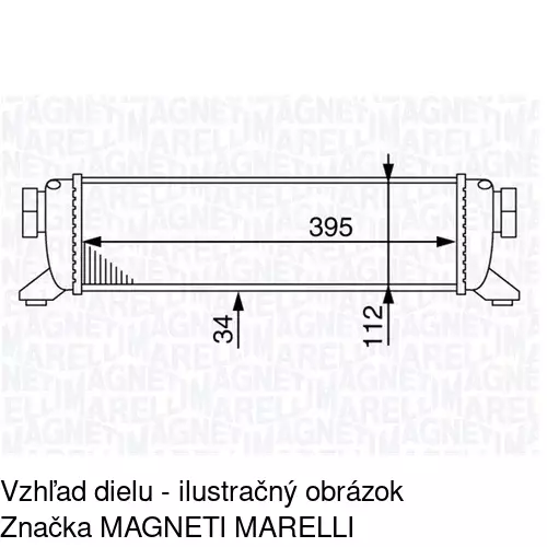 Chladiče vzduchu (Intercoolery) POLCAR 5005J81X