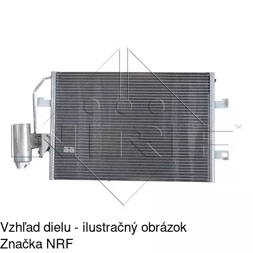 Chladiče klimatizácie 5005K8C2S /POLCAR/ - obr. 2