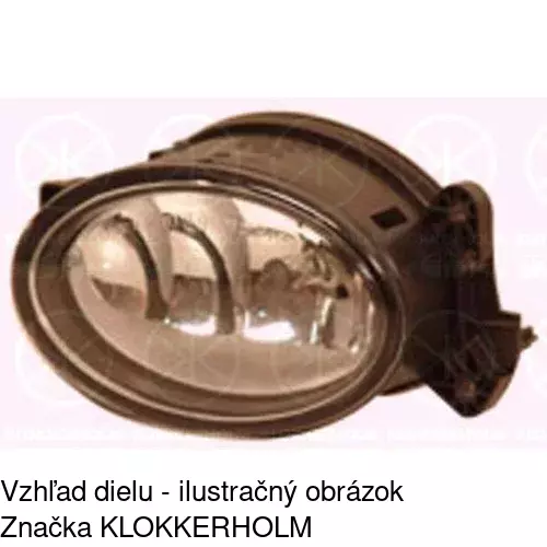 Hmlové svetlo - predné 5006294E /POLCAR/ - obr. 1