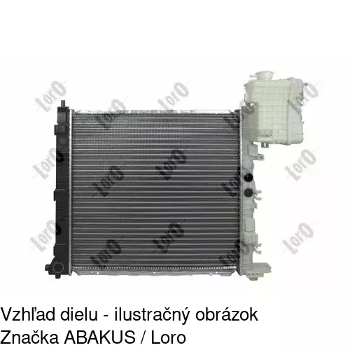 Chladiče vody 5012087X /POLCAR/ - obr. 2