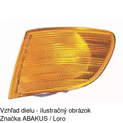 Predná smerovka 501220-E /POLCAR/ - obr. 2