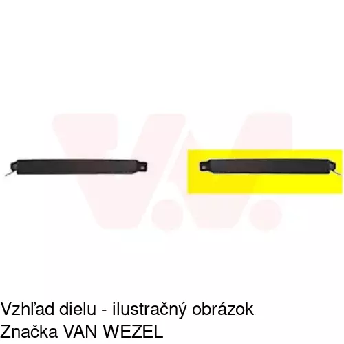Lišta pod reflektorom 501406-1 /POLCAR/ - obr. 1