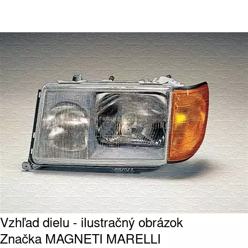 Sklo reflektora 5014111H /POLCAR/ - obr. 1
